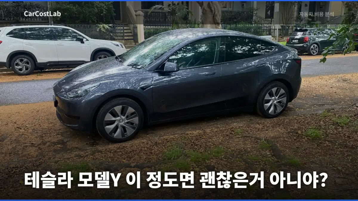 테슬라 모델Y 승차감