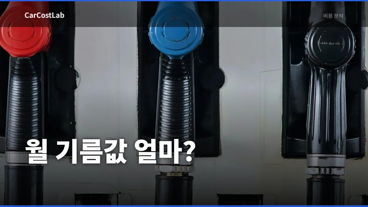 오피넷 기름값